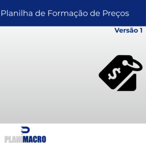 Planilha de Formação de Preço de Produtos - Versão 1