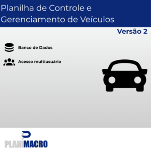 Planilha de Veículos, com banco de dados - Versão 2